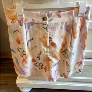Petal & Pup Carey Abstract Print Shorts